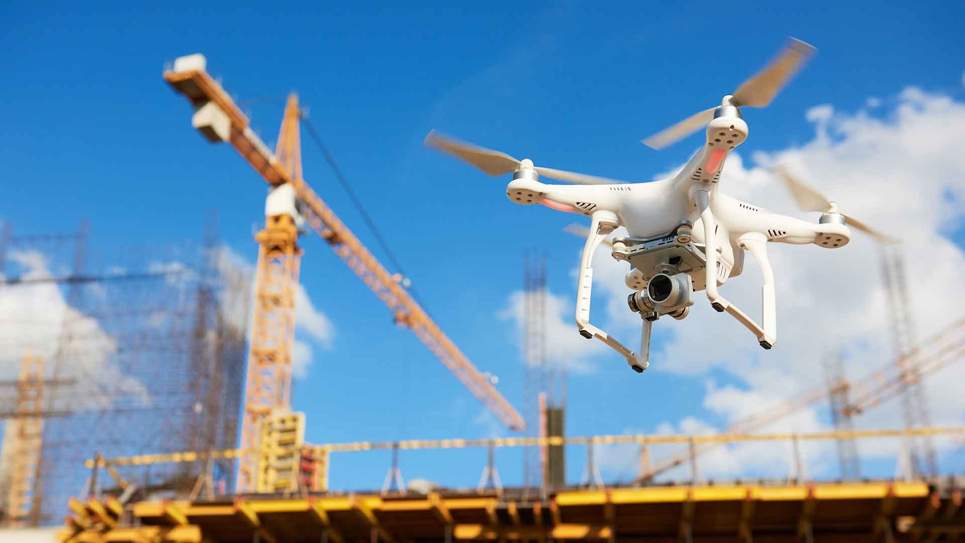 Drones pour le suivi de chantier et l'inspection